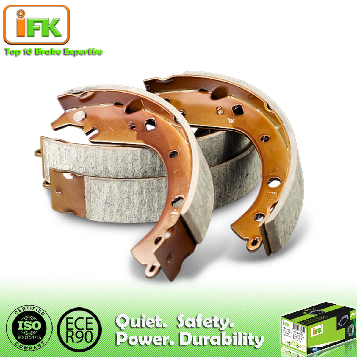 OEM Auto brake shoes with Lining