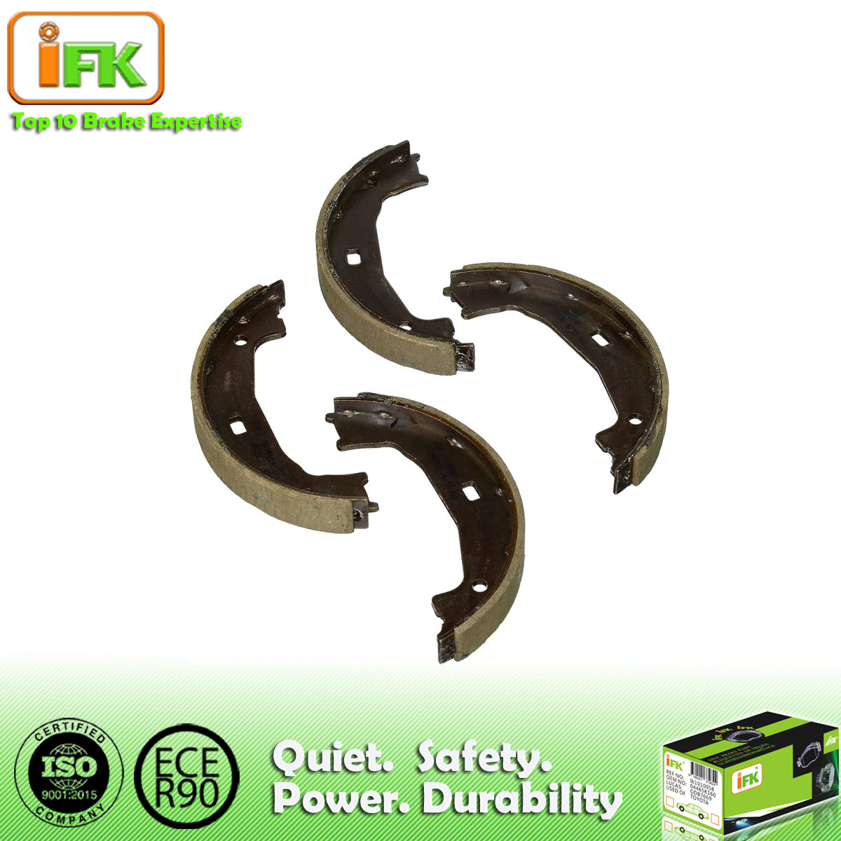 Wearever Vehicle Brake Shoes with Lining