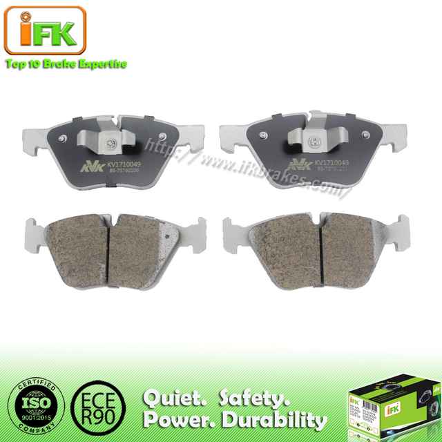 Semi Metallic No Asbestos Black Auto Brake Pad