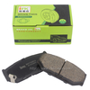 Low Metallic No Asbestos Black Auto Brake Pad