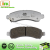 Low Metallic No Noise Black Auto Brake Pad