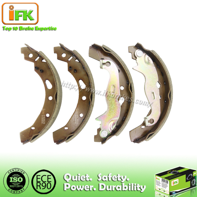 Semi Metal performance car brake shoes