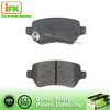 semi metallic No asbestos colored auto brake Pad