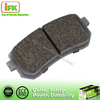 Non Asbestos No Noise Black Auto Brake Pad