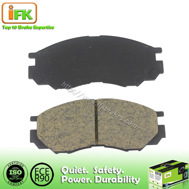 Carbon Fiber No Noise Black Auto Brake Pad