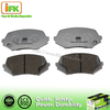 Aluminum oxide No asbestos colored auto brake Pad