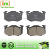 Aluminum oxide No noise black auto brake Pad