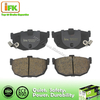 Semi Metallic No Dust Black Auto Brake Pad