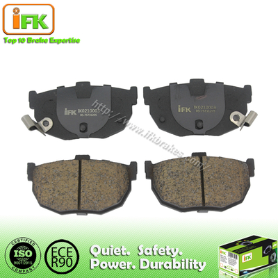 Semi Metallic No Dust Black Auto Brake Pad