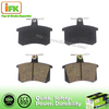 Low Metallic No Dust Black Auto Brake Pad