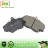 Iron Fiber No Asbestos Black Auto Brake Pad