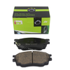 Iron Fiber No asbestos colored auto brake Pad