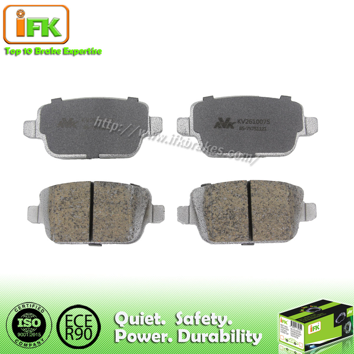 Ford No Noise Colored Brake Pad