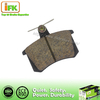 Low Metallic No Dust Black Auto Brake Pad