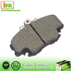Iron Fiber No Asbestos Black Auto Brake Pad