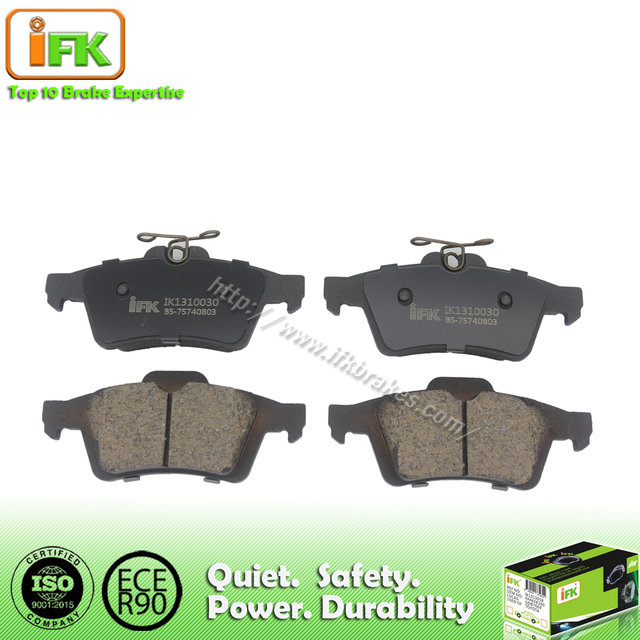 Low Metallic No Noise Colored Auto Brake Pad
