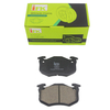 Aluminum oxide No noise black auto brake Pad