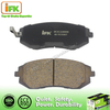 D929 Semi Metallic No Noise Auto Brake Pad