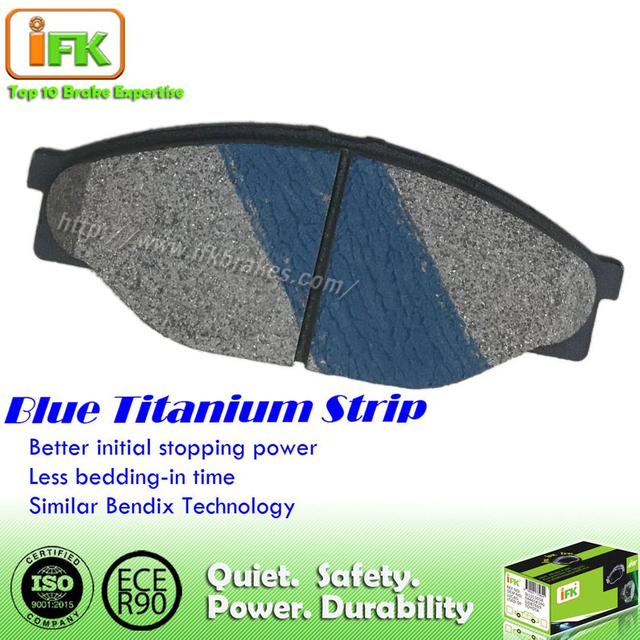 D905 Semi Metallic No Noise Auto Brake Pad