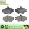Iron Fiber No Asbestos Black Auto Brake Pad