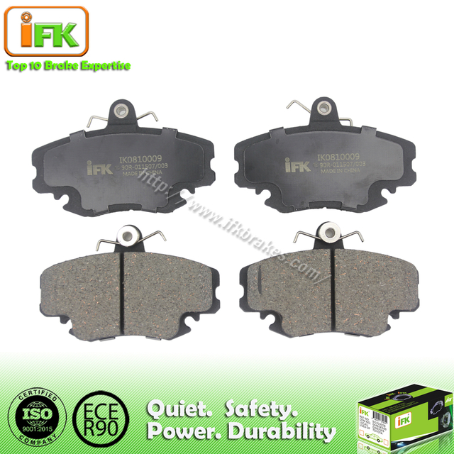 Iron Fiber No Asbestos Black Auto Brake Pad