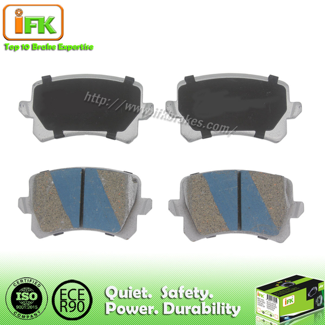 Semi Metallic No Noise Colored Auto Brake Pad