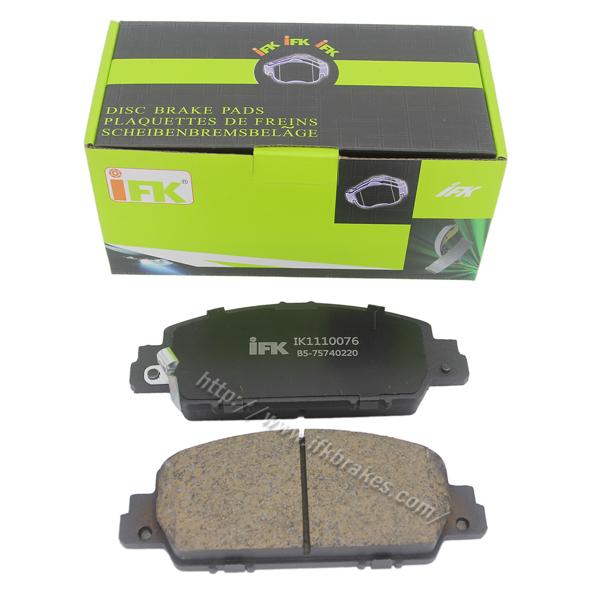 Ceramic Front Disc No Noise Brake Pad from China manufacturer ...