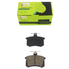 Low Metallic No Dust Black Auto Brake Pad