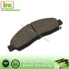 Aluminum Oxide No Asbestos Black Auto Brake Pad