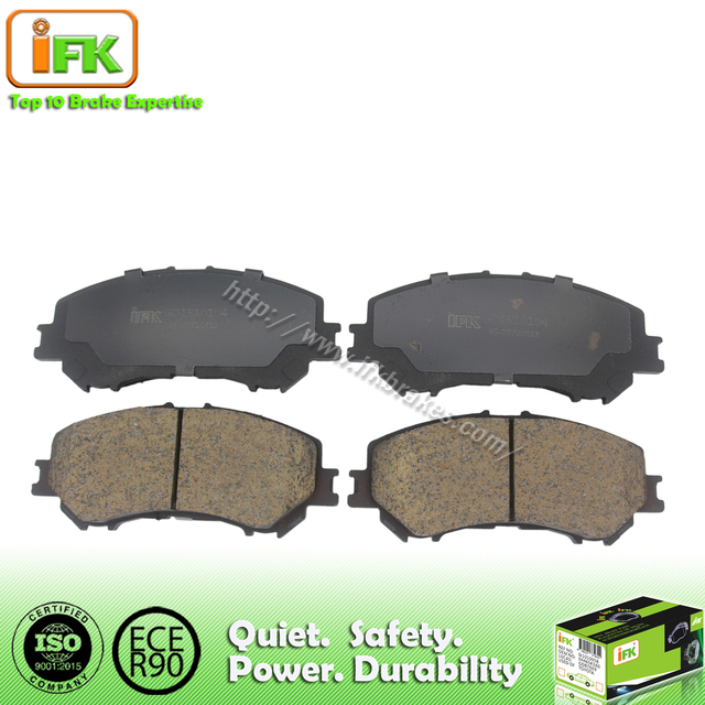 Semi Metallic No Noise Black Auto Brake Pad