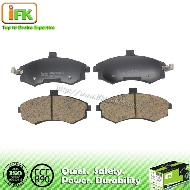 Semi Metallic No Dust Colored Auto Brake Pad