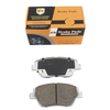 Iron Fiber No noise colored auto brake Pad