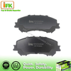 Semi Metallic No Noise Black Auto Brake Pad