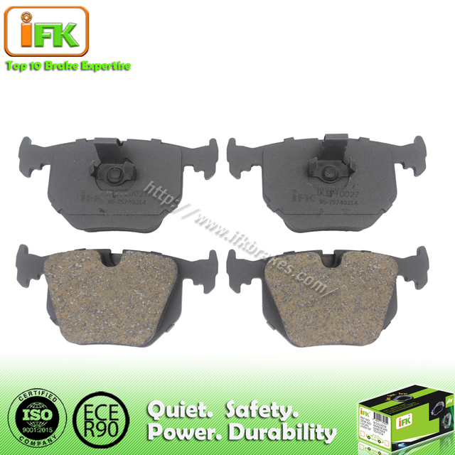 Semi Metallic Rear Disc No Dust Brake Pad