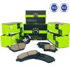 D905 Semi Metallic No Noise Auto Brake Pad