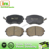 D929 Semi Metallic No Noise Auto Brake Pad